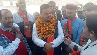 Rajesh Kashyap BJP Candidate solan | SNI news | Himachal Assembly Election 2022