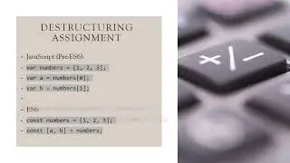 JavaScript Vs ES6
