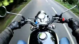 Introducing 'the chuckle machine'. My 2017 classic 500.