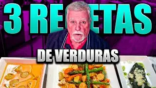 3 RECETAS de VERDURAS FÁCILES de PREPARAR 🥕