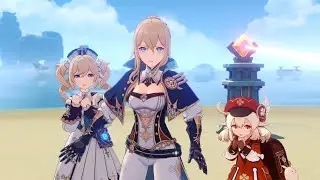 WHO DOESN'T LOVE KLEE? 1.6 Event Quest | Golden Apple Archipelago Cutscenes - Genshin Impact