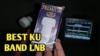 Checking Premium Gold Best KU Band LNB Signal Strength