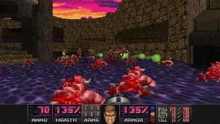Doom 2 - Ancient Aliens (Map 9: The Nectar Flow): UV-Fast 100% (Map Author: Joshy)