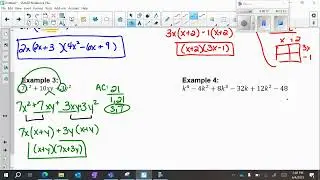 Factoring review