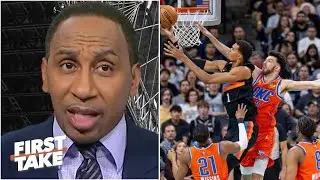 FIRST TAKE | Stephen A. bold-prediction to Thunder vs. Spurs: 