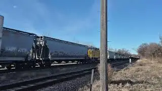 UP #8099 Manifest W w/ SD40N in Elkhorn Omaha, NE (12-20-25)