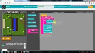 Hour of code - Minecraft full puzzle