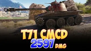 T71 CMCD - 5 Фрагов 2.5K Урона &bull; Мир Танков
