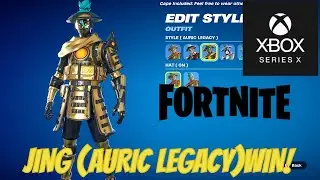 FORTNITE JING (AURIC LEGACY)WIN! XBOX