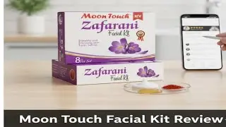 Moon Touch Zafarani Facial Kit Review || Moon Touch Facial Kit Review || TSK