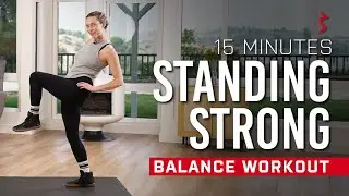 15 Min Balance Training | Improve Your Balance & Strength