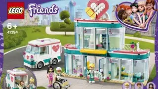 Lego Friends 41394 Heartlake City Hospital Speed Build Time-Lapse.