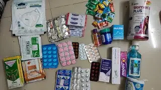 Medicines List for USA travel | Packing Medications | First-Aid Kit of International Student 🇮🇳🇺🇸