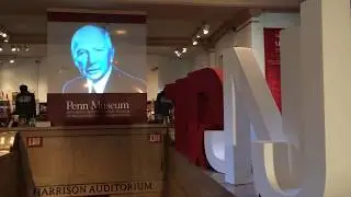 Sticky Screen rear projection film Holo Clear - Hologram Projection at the Penn Museum