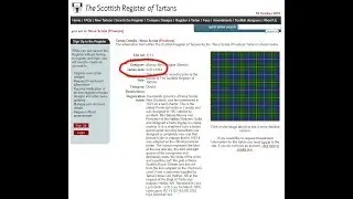 All About Registering Tartans & Tartan Meanings