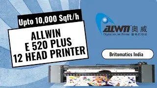 ALLWIN E 520 PLUS | Latest Solvent Printer