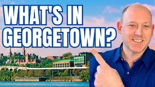 Take a MAP TOUR of one of DC's Most Famous Neighborhoods! | Georgetown DC | Exploring Georgetown DC