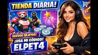🔥 &iexcl;TIENDA DIARIA Fortnite FEBRERO 2026! Skins &Eacute;PICAS + Apoya MI C&Oacute;DIGO ELPET4 💥