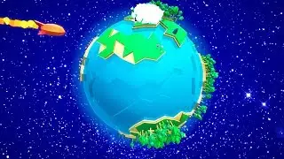 ОБУСТРАИВАЕМ СВОЮ ПЛАНЕТУ! - Poly Universe