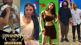 Kannappa Official Making Video | Mohan Babu,  Kajal Aggarwal | Prabhas, Manchu Vishnu | Akshay Kumar