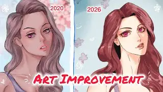Redrawing my old artwork to see art improvement 