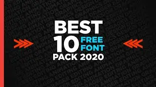 Best 10 free Fonts ( free for personal use ) Download link in Description || by Drager