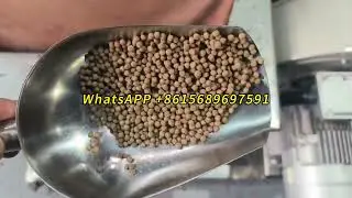 Aquarium Floating Fish Feed Make Machine Equipment Line Plant