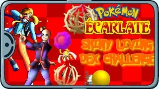 Pok&eacute;mon Ecarlate/Shiny Living Dex Challenge avec @kuzokoo : Virovent et L&eacute;boulerou