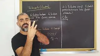 Ayraç yöntemi mantığı ve Nostaljik tahta