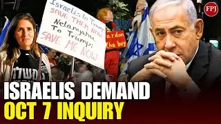 Israelis Demand Oct 7 Inquiry in Massive Tel Aviv Protest