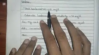 Unit: 4 / Quality of water / Numerical Ioe Old question 2070 Ashad //Water Supply Engineering/#ioe