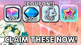 FINALLY! New COUPON CODE for Cookie Run Kingdom to Claim Now!