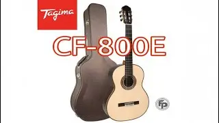 Violao Tagima Cf-800e Nylon Serie Caf&eacute; + Case