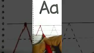 Capital A Tracing | 🔥Tracing Letters | Tracing Alphabet A | Learn Tracing | KidLitLearning