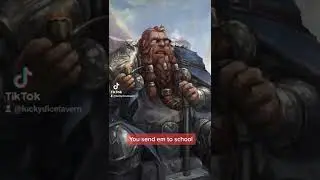 Dwarf and Barbarians - DND Memes