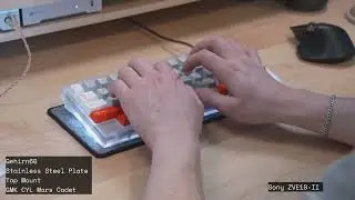 Gehirn60 Typing Sounds - DynaCap with GMK CYL