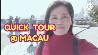 MACAU QUICK TOUR #travel #tour #macau #ofwhk 