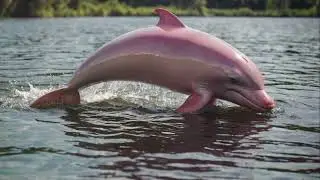 Meet the Enchanting Pink River Dolphin of the Amazon! 🐬💗 | Nature's Freshwater Marvel 🌿