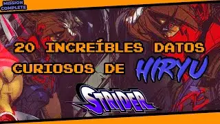 ✔ 20 Incre&iacute;bles DATOS CURIOSOS Que No Sab&iacute;as de STRIDER HIRYU | Mission Complete ⚡