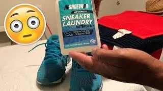 How To Clean Sneakers with @Reshoevn8r Products!!