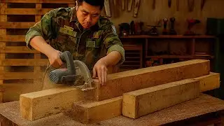 Don't Throw Away Your Old Pallets &ndash;Ssee How This Guy Turns Them Into Masterpieces!