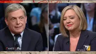 Giovanni Floris intervista Gianni Cuperlo su manovra e PD