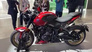 NEW TRIUMPH TRIDENT 800 (2026) WALKAROUND - EICMA 2025