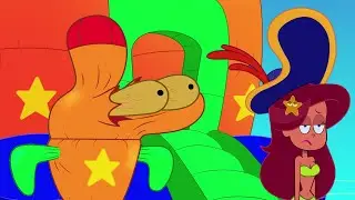 ZIG AND SHARKO | The bouncy castle (SEASON 3) New episodes | Cartoon Collection for kids