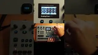 How to make dub chords on the Elektron Analog Four #shorts #tutorial