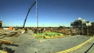 Dune Deck Beach Club Slab Pour