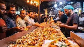 Best Street Food In Lahore | Most Famous Chiken Paratha Roll
