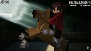 MINECRAFT PUBLIC SMP TELUGU LIVE STREAM DAY -8 EVIL GAMER IS ON LIVE