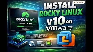 how to install rocky linux on vmware workstation (v10.x) it will so you step by step for installing