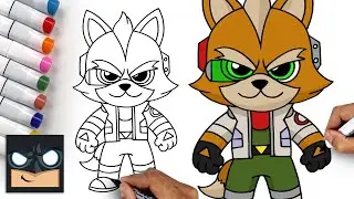 How To Draw Fox McCloud | Starfox